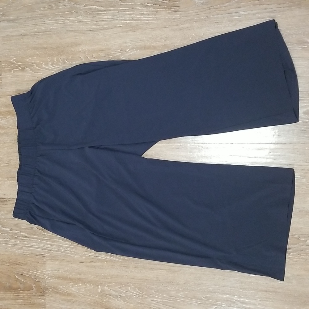 (M) T by Talbots Oversized Loose Fit Capris Cropped Loungewear Flowy Vacation